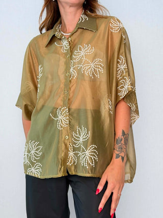 Camicia Corinto Verde
