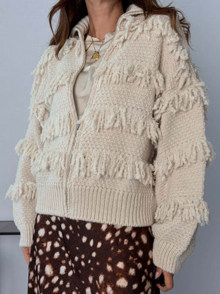 Cardigan frangette - HaveOne