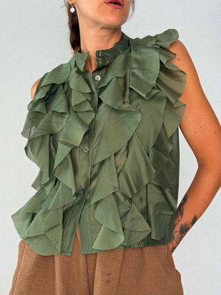 Camicia Nizza Verde Oliva