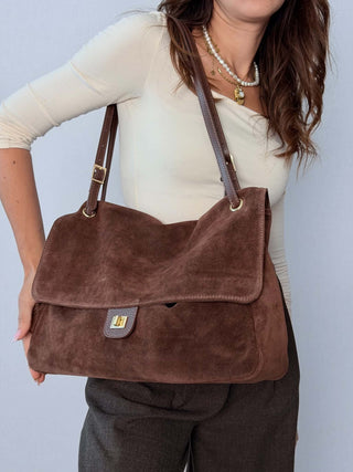 Borsa Amanda Marrone