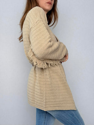 Cardigan frange - Kontatto