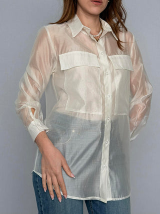Camicia tasconi Susy Mix Panna