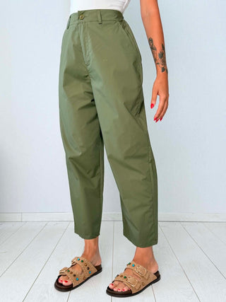 Pantalone Novara Verde Militare