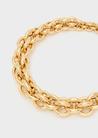 COLLANA CATENA 3D GIROCOLLO ORO