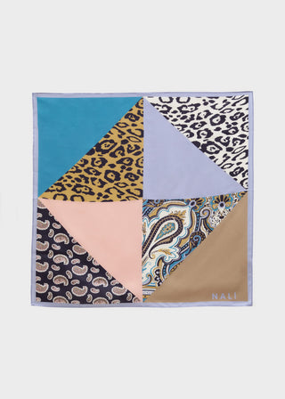Foulard seta stampa Nalì