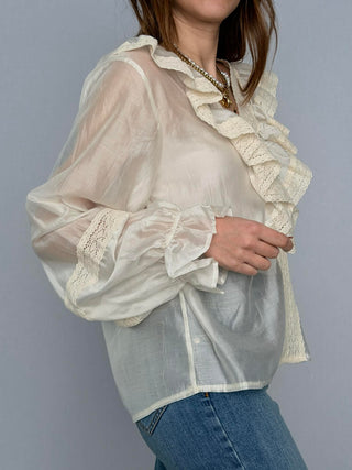 Blusa pizzo Susy Mix Latte