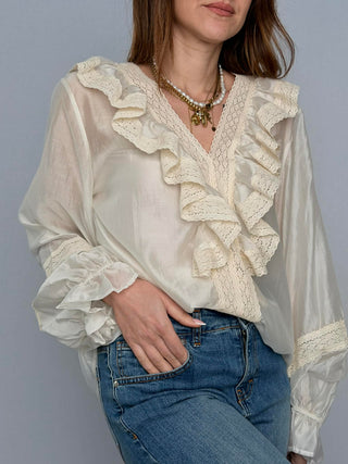 Blusa pizzo Susy Mix Latte