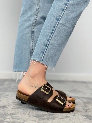 Ciabatta pelle - Frau