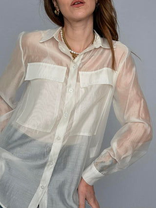 Camicia tasconi Susy Mix Panna
