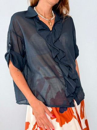Camicia Creta Blu