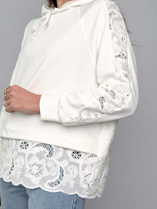 Felpa con pizzo HaveOne