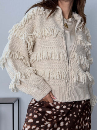Cardigan frangette - HaveOne