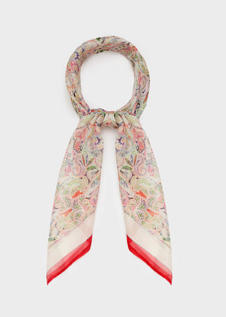 Nalì patterned scarf