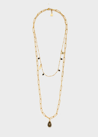 COLLANA DOPPIO FILO MINI CHARMS
