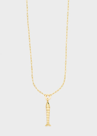 COLLANA CHAIN PENDENTE FISH