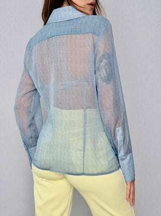 Camicia Denim Georgette - Susy Mix