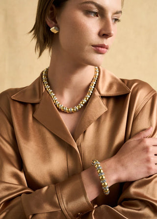 COLLANA SFERE ED ELEMENTI MIX
