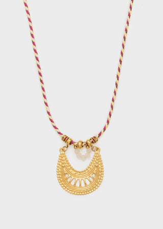 ETHNIC THREAD NECKLACE