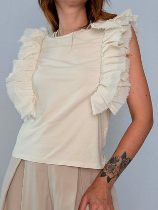 T-Shirt 56433 Beige