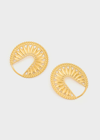 Orecchini lobo cerchio Nalì