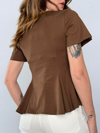 Panelled T-shirt - Susy Mix