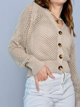 Cardigan traforato - Susy Mix