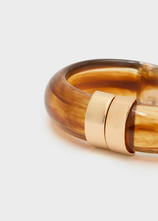 BRACCIALE MICHI DETTAGLIO ORO RESINA