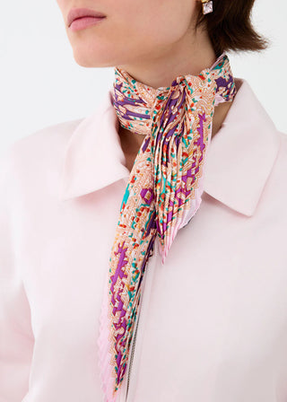 Anna Nalì print scarf