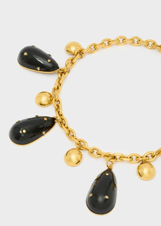 COLLANA JULS LUNGA ELEMENTO SMALTATO