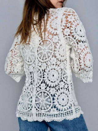 Susy Mix crochet cardigan