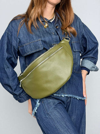 Marsupio grande Nappa