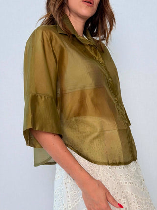 Camicia Rimini Verde Olio