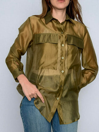 Camicia tasconi Susy Mix Oliva