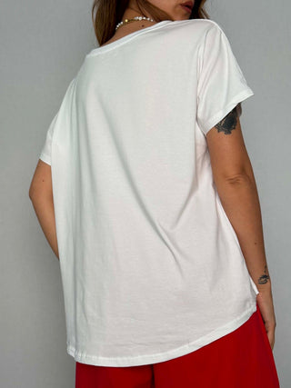 T-Shirt No Stress - Bordeaux