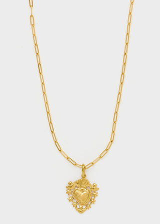 Collana pendente cuore sacro Nalì