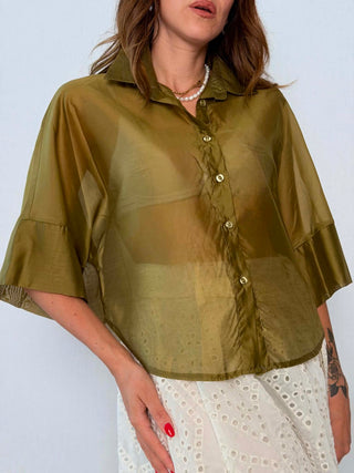 Camicia Rimini Verde Olio