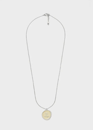 PENDENTE/COLLANA ENOUGH ACC.INOS PANNA/ARG
