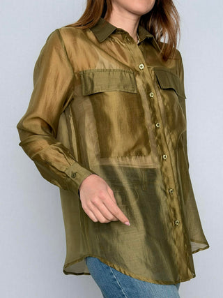 Camicia tasconi Susy Mix Oliva