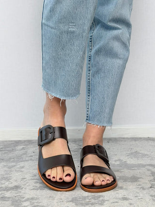 Ciabatta pelle - Frau