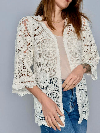 Susy Mix crochet cardigan