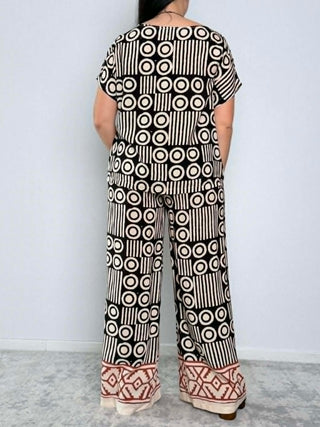 Susy Star patterned suit