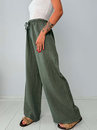 Pantalone Ostuni Verde Militare