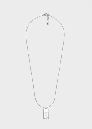 PENDENTE/COLLANA VIBES ACC.INOS ARGENTO
