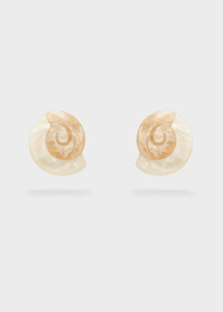SHELL EARRING OVER