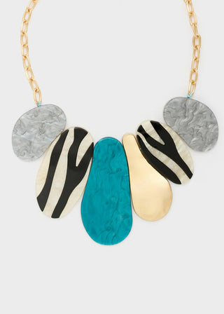 COLLANA ZEBRA OVER