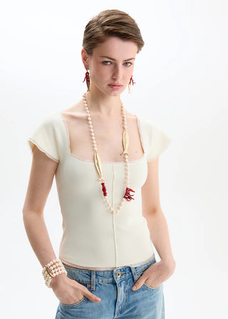 POISSON NECKLACE WITH CHARMS