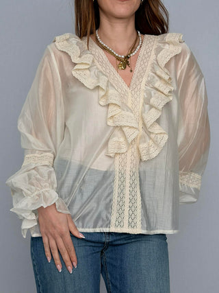 Blusa pizzo Susy Mix Latte
