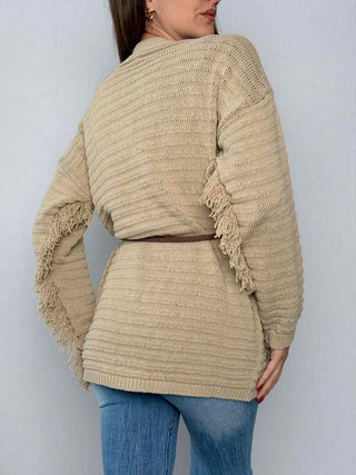 Cardigan frange - Kontatto