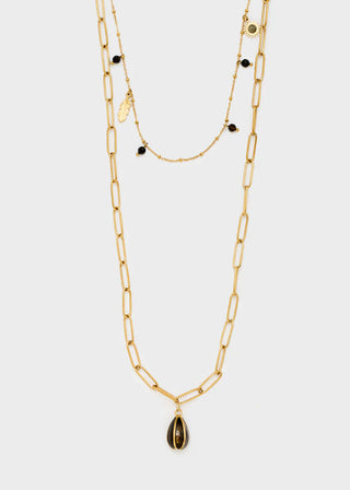 COLLANA DOPPIO FILO MINI CHARMS