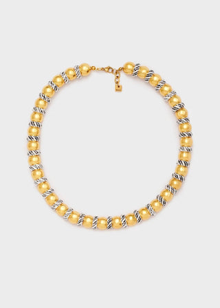 COLLANA SFERE ED ELEMENTI MIX